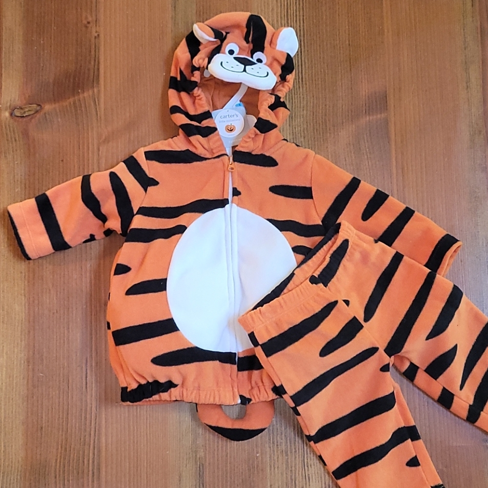 Carters Baby Tiger Costume 3-6 Months